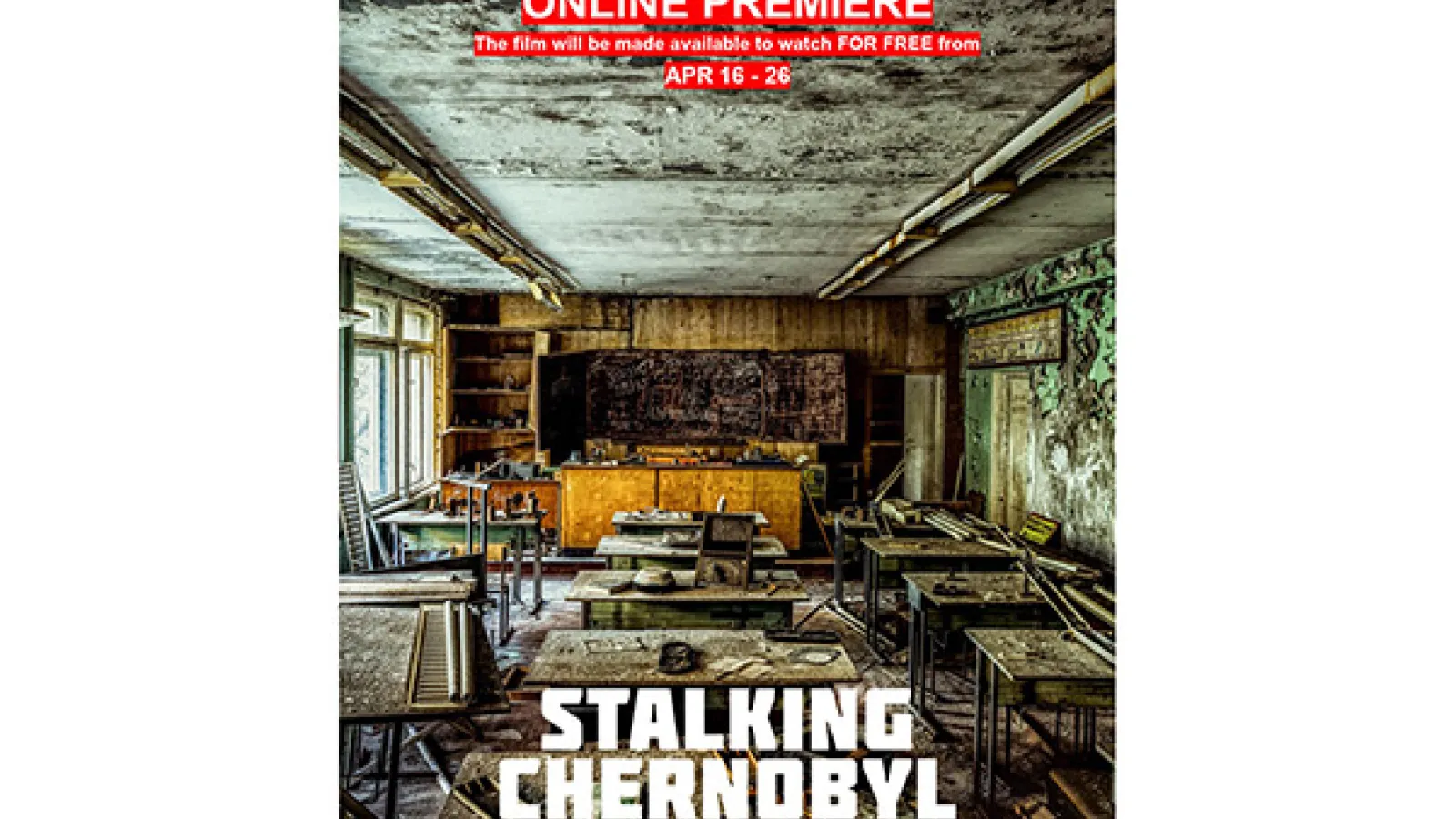 Stalking Chernobyl poster, Pripyat schoolroom
