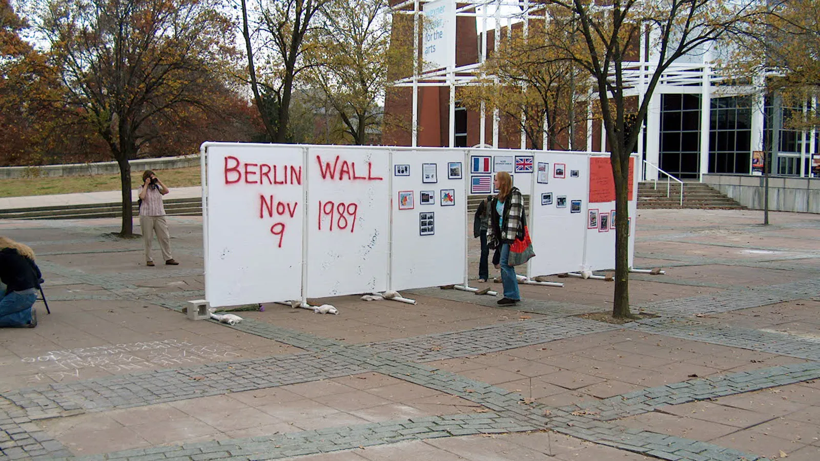 A small wall replica