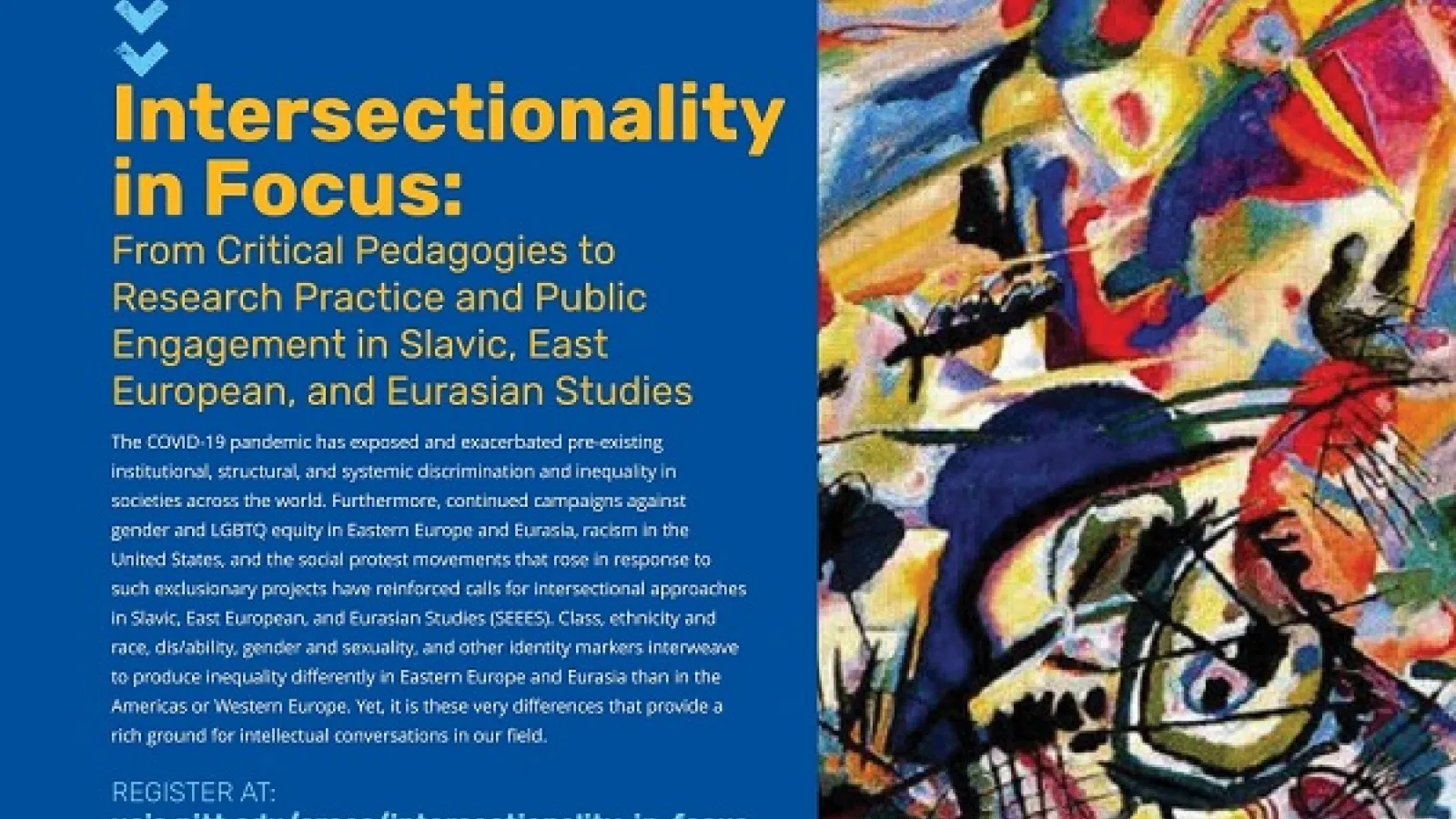 ASEEES Intersectionality in Focus flyer