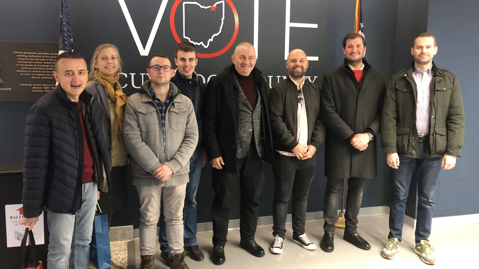 2022 Serbian delegation visit to Cuyahoga county