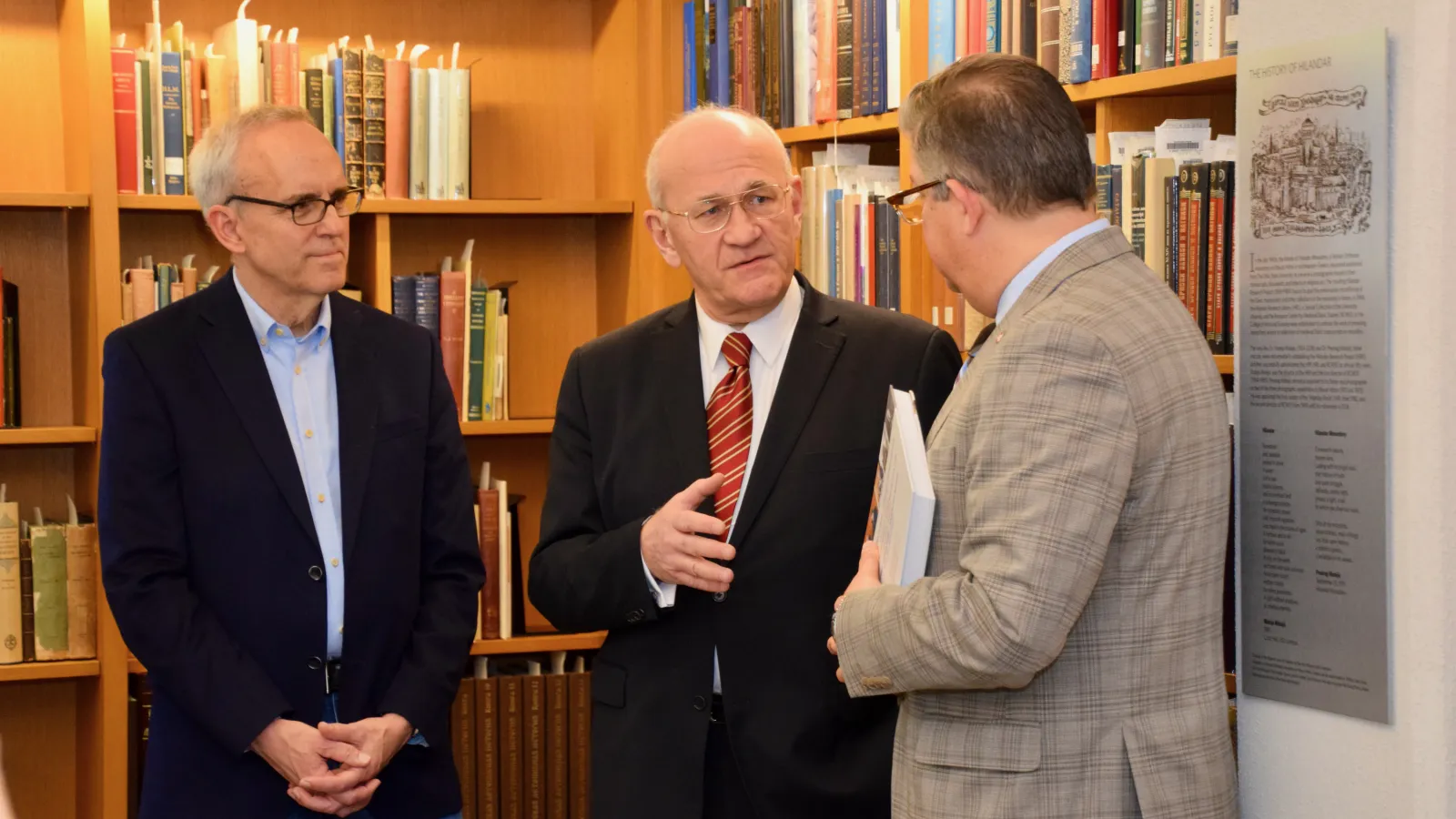 David Horn, David Chikvaidze and Damon Jaggers