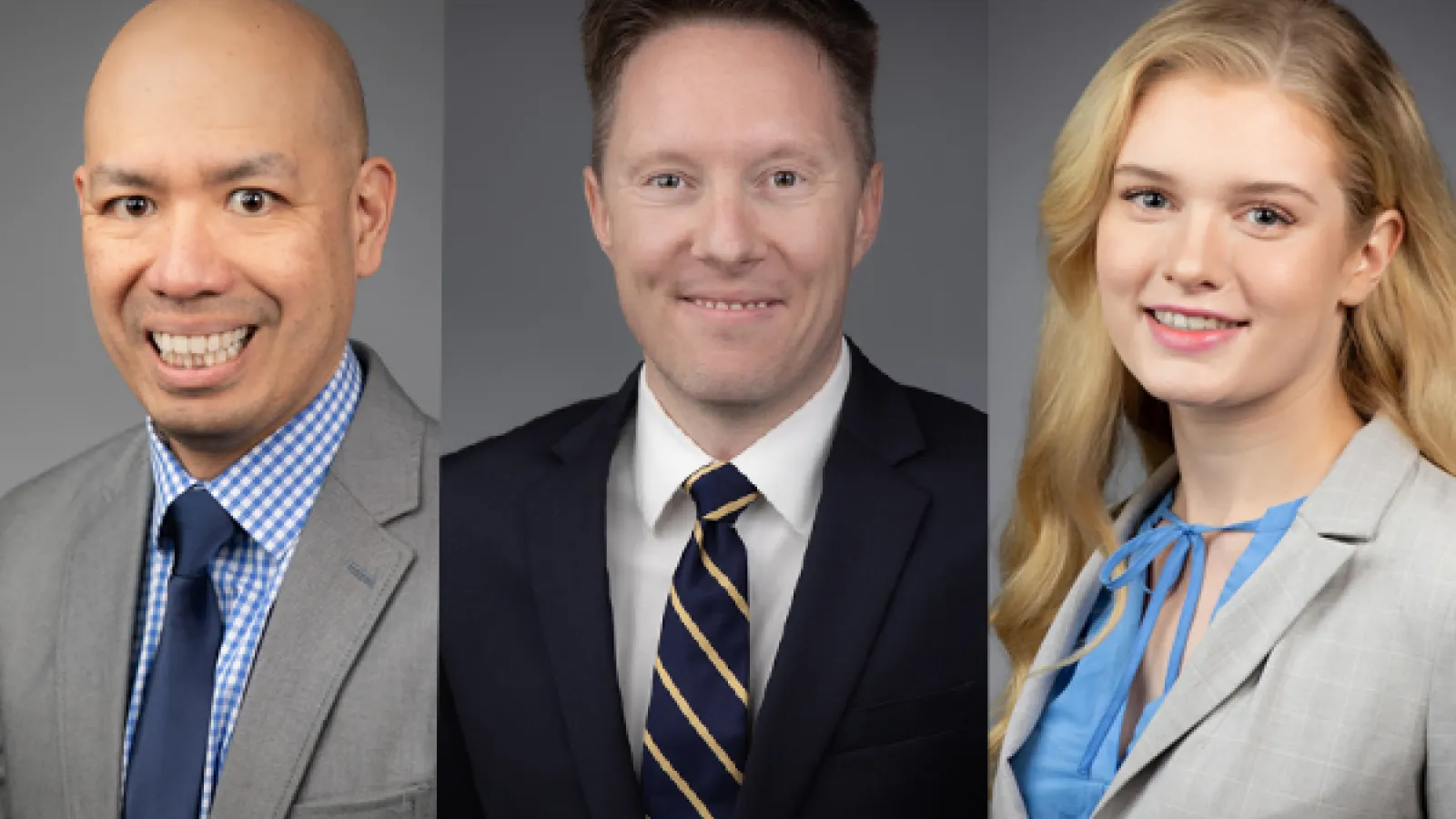 Left to right: Joe Abiog,Eric Connelley, and Michelle McKenzie