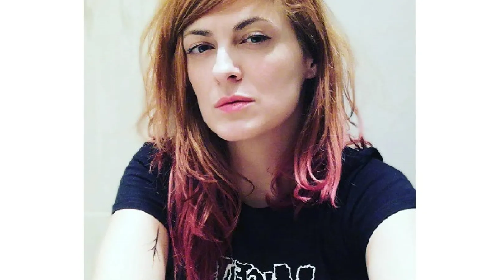 A portrait of Ognjenka Lakićević