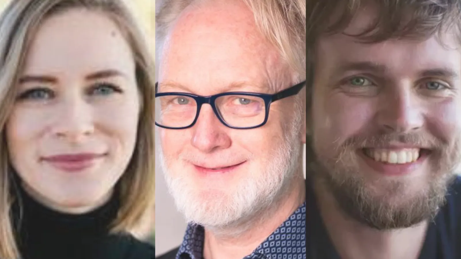 Headshots of event speakers