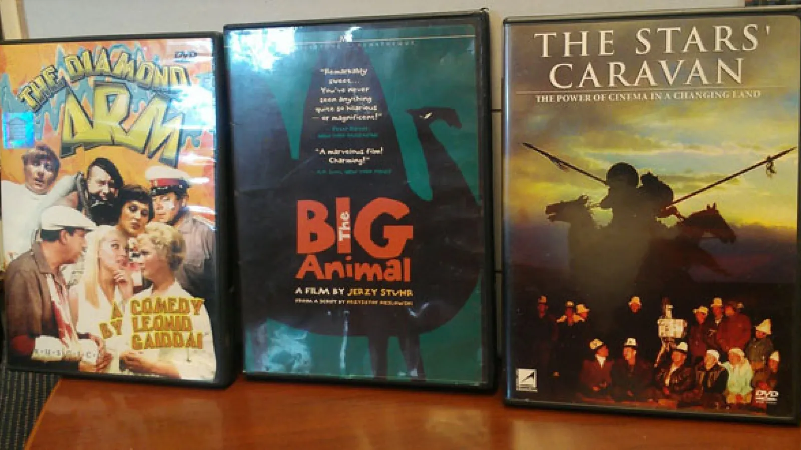 Cover of 3 moves: The Big Animal, The Stars' Caravan, and The Diamond Arm 