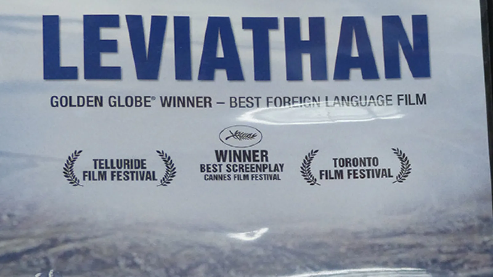 Leviathan printed on film case 