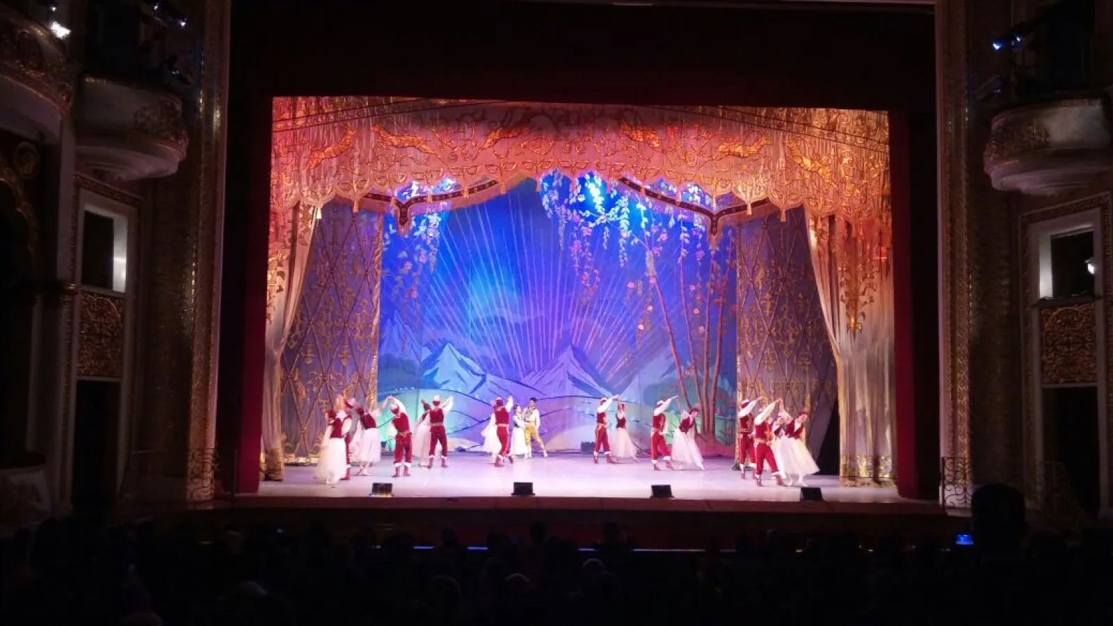 dancers on stage