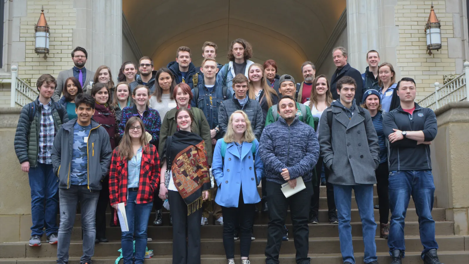 2018 Russian Olympiada competitors at the College of Wooster