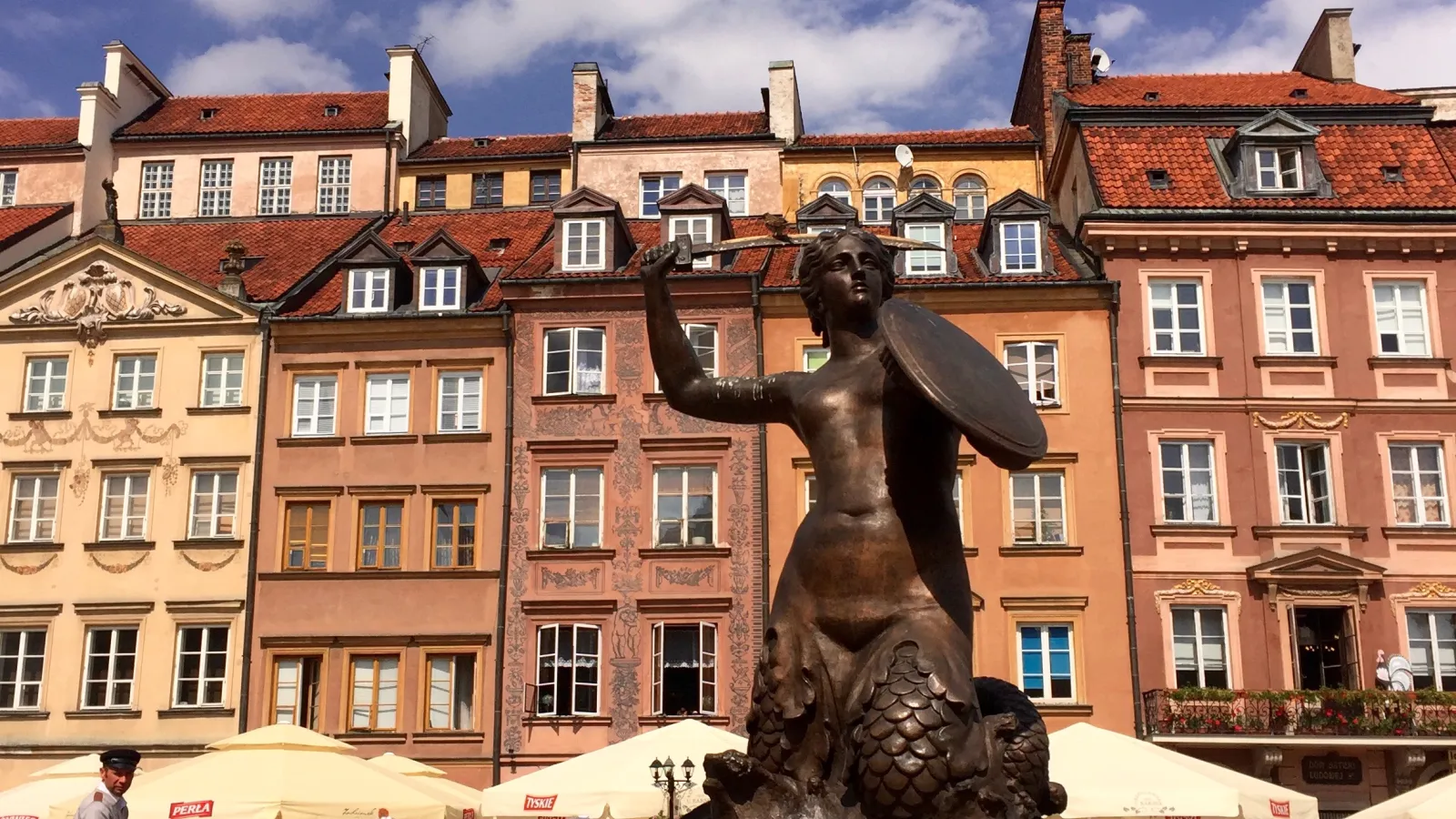buildings around a square in Poland