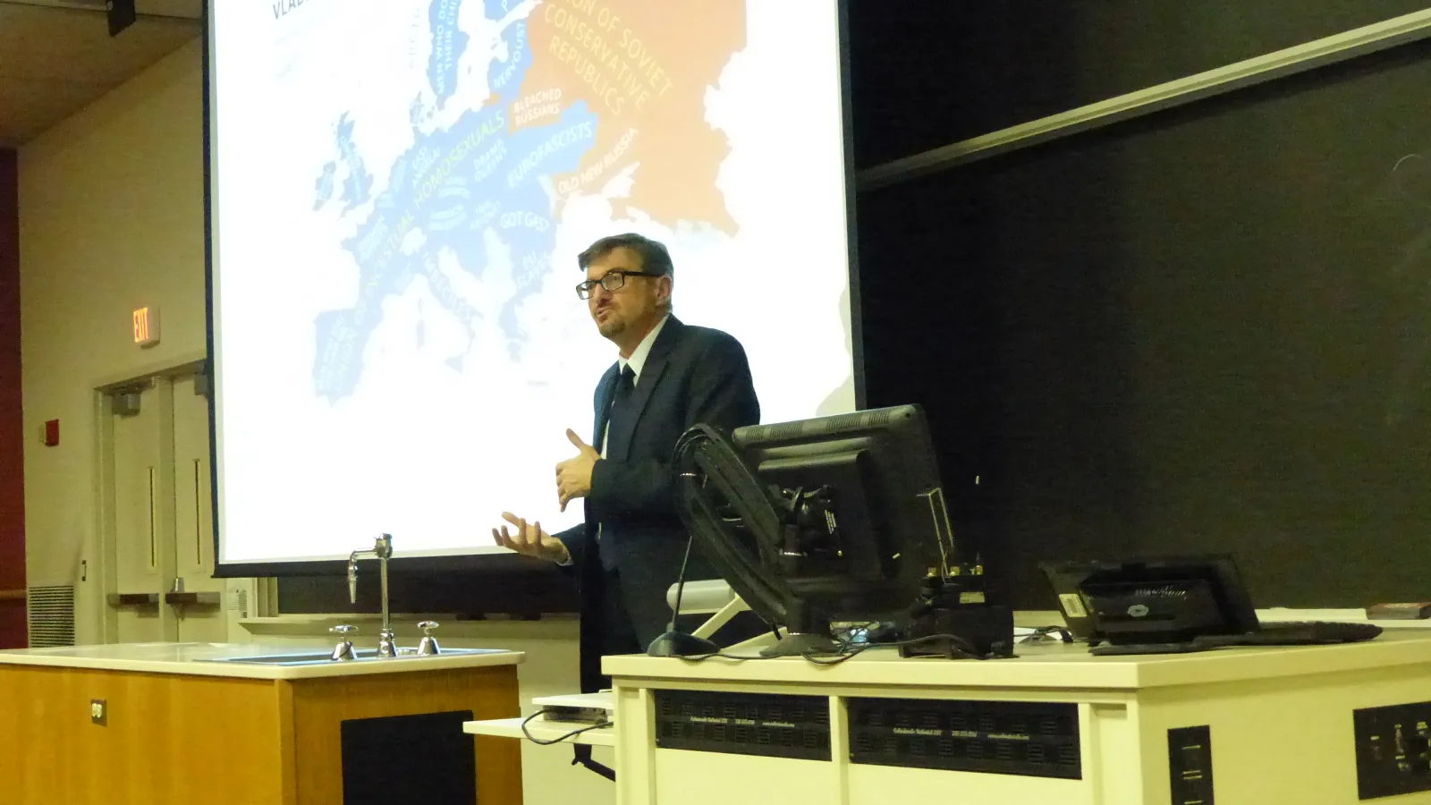 Dr. Serhii Plokhii gives lecture on the Ukrainian crisis