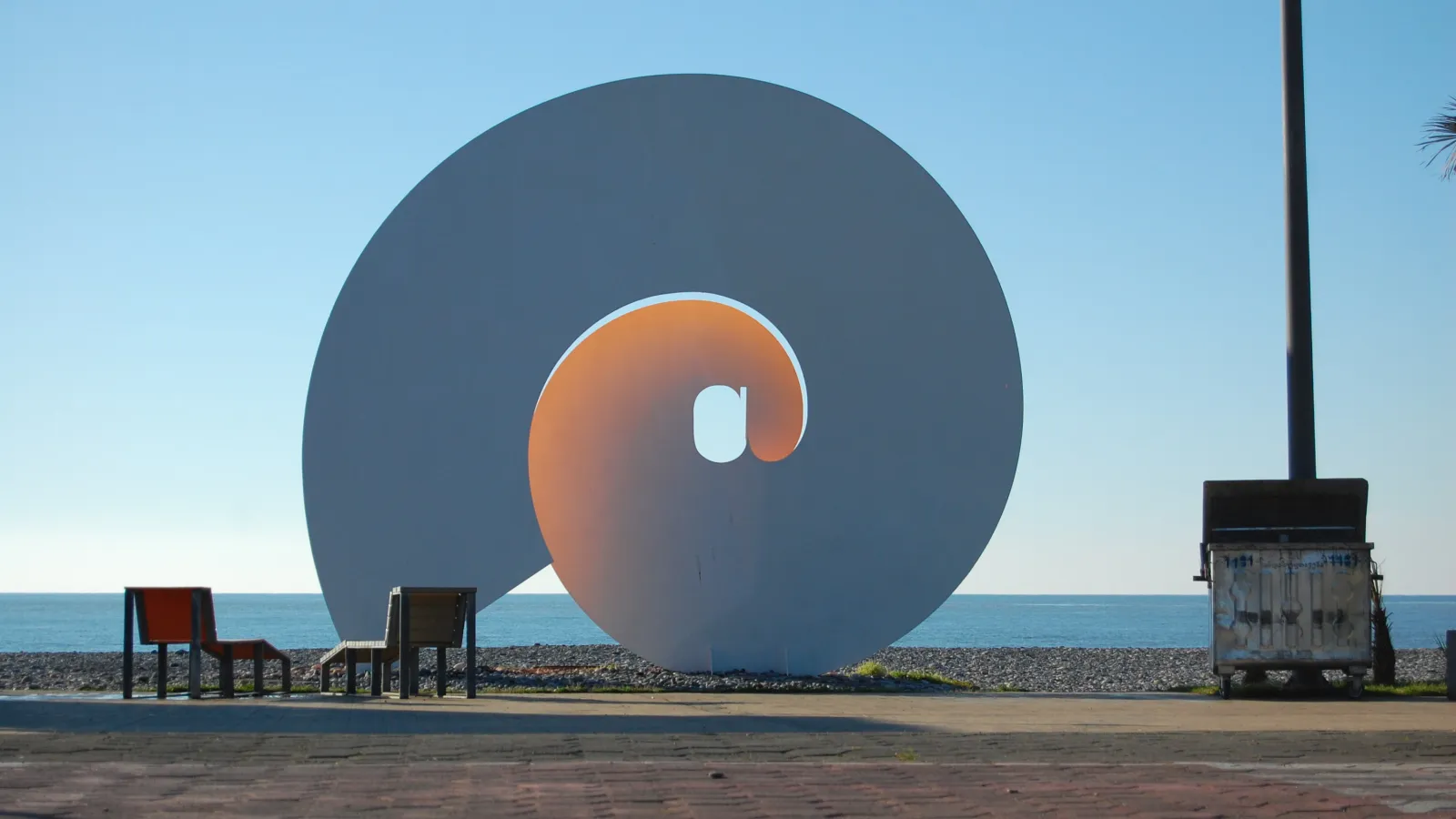 Statue in Batumi Georgia