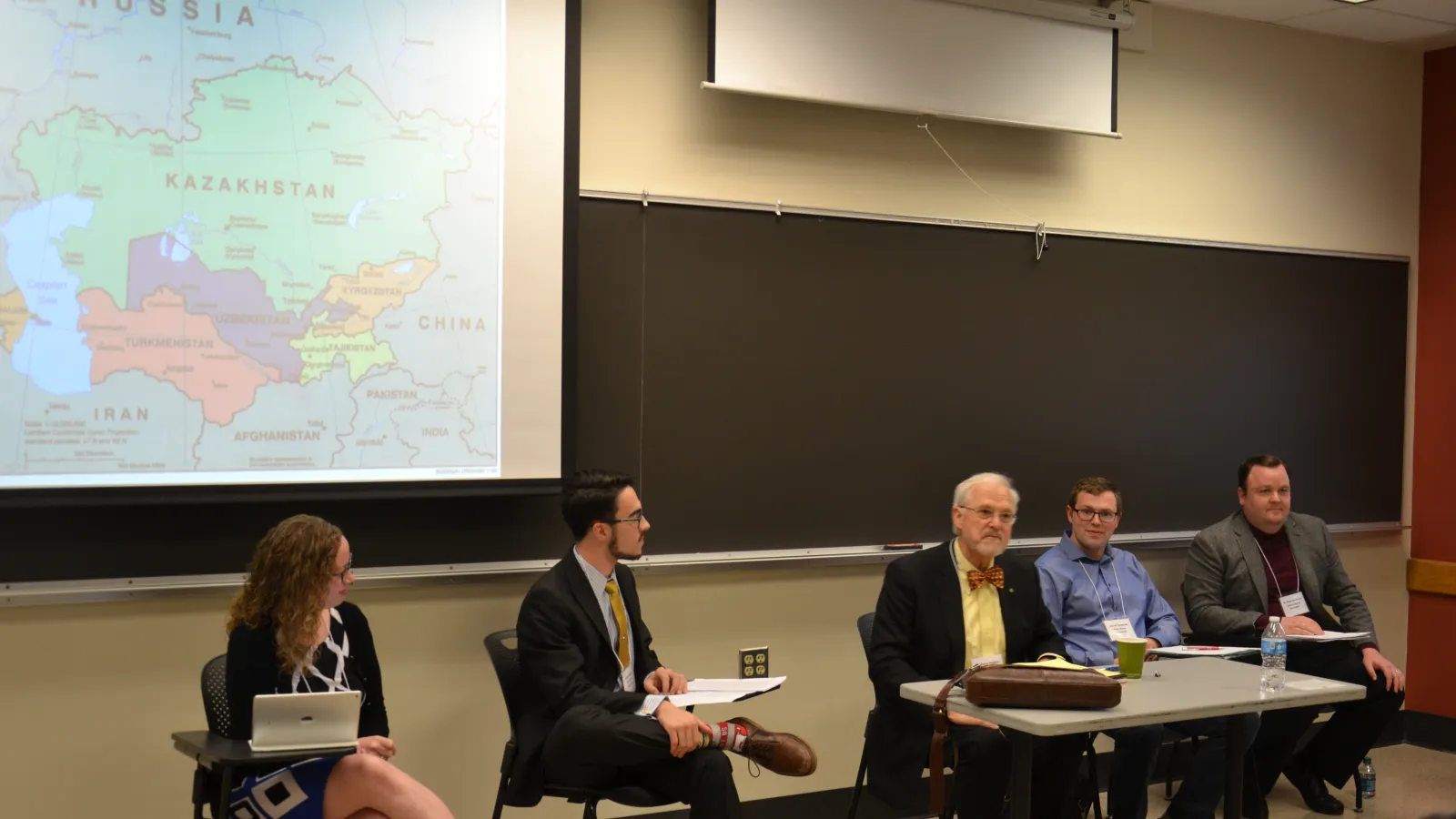 panelists and panel chair presenting at the MWSC
