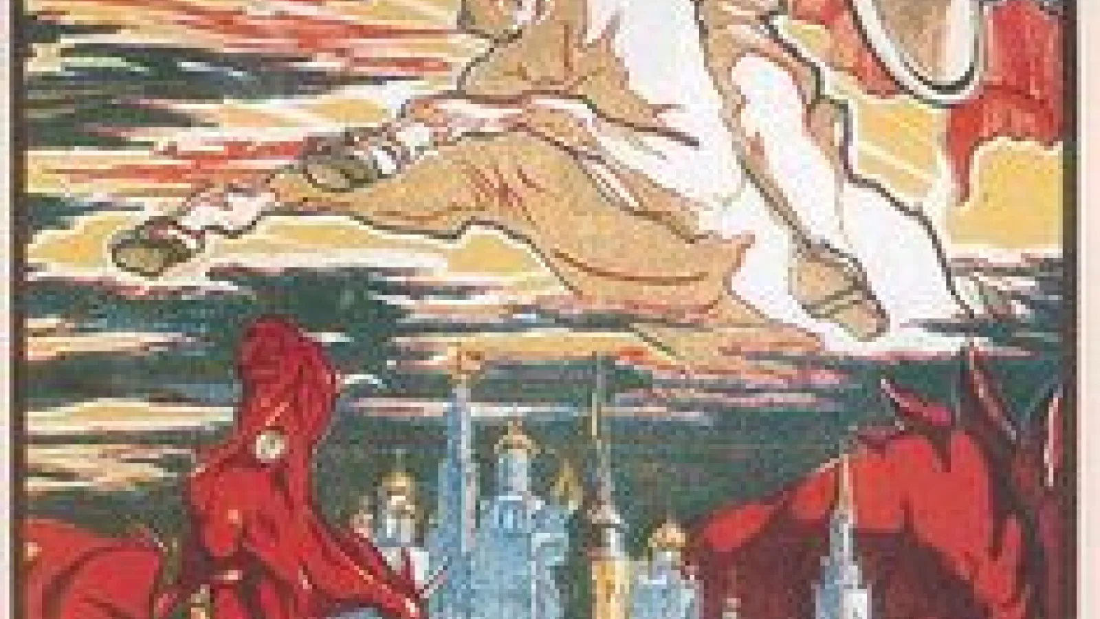 Propaganda poster for a united Russia