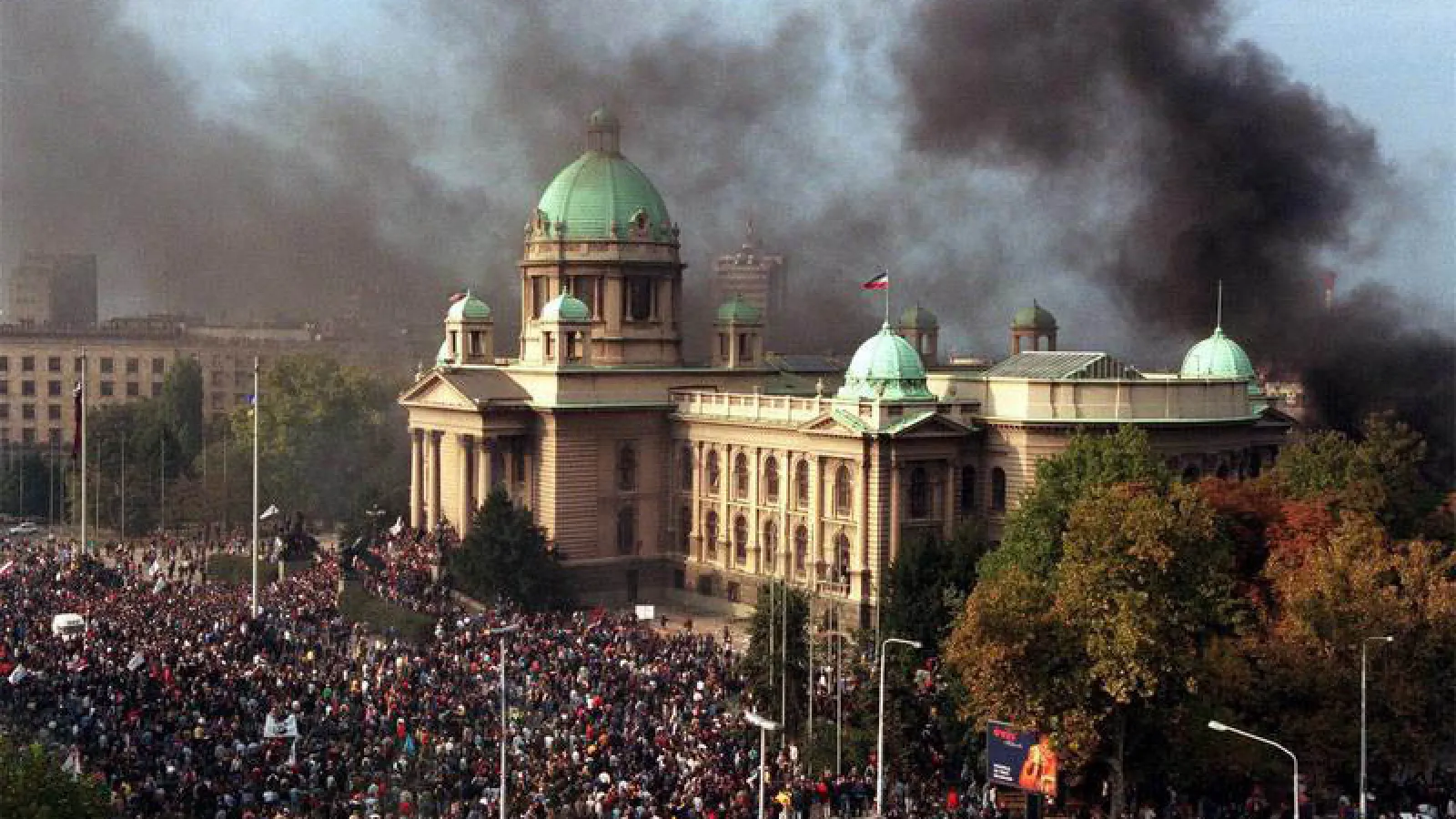 October 5 Overthrow in Belgrade, Serbia
