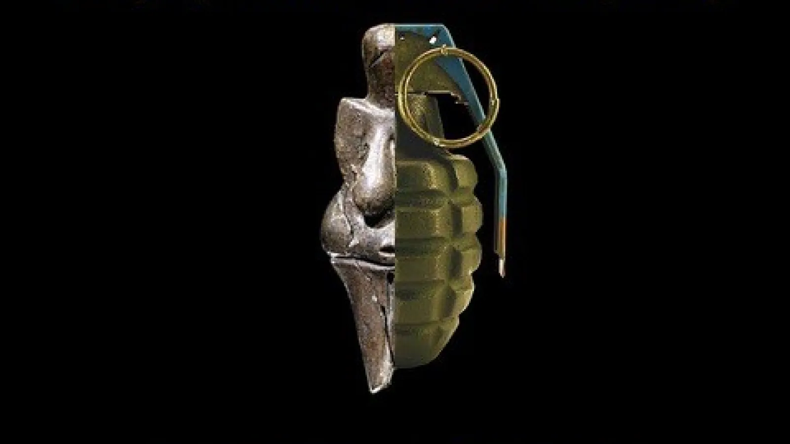 grenade with text in Ukrainian 