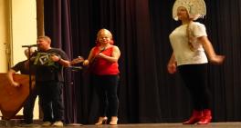 dancers in the Barynya dance troupe