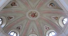 Ceiling of the chapel in the Škofja Loka castle