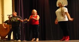 dancers in the Barynya dance troupe