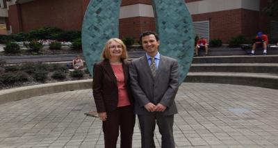 Dr. Bystydzienski with Dr. Umut Korkut Bystydzienski and Korkut