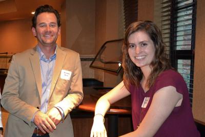 Brandon Davis and Katie McAfee