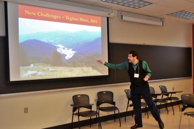 Pietro Shakarian presenting at the MWSC
