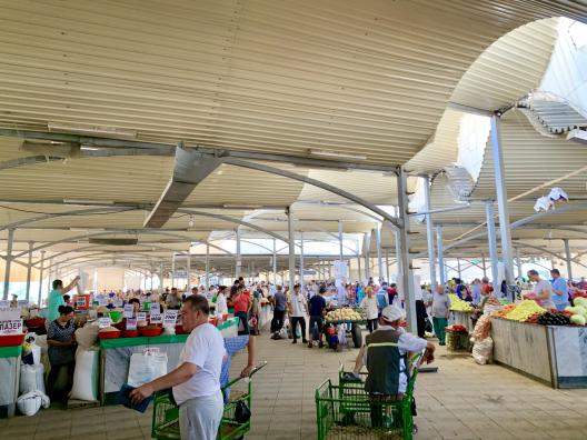 Chorsu Bazaar- located in Tashkent, this is one of Central Asia’s largest bazaars. 