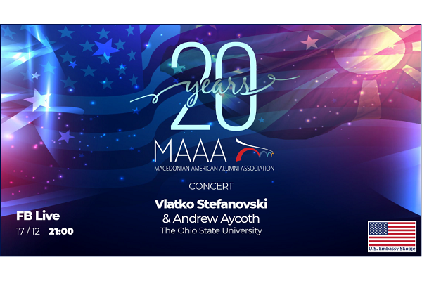 flyer for MAAA concert