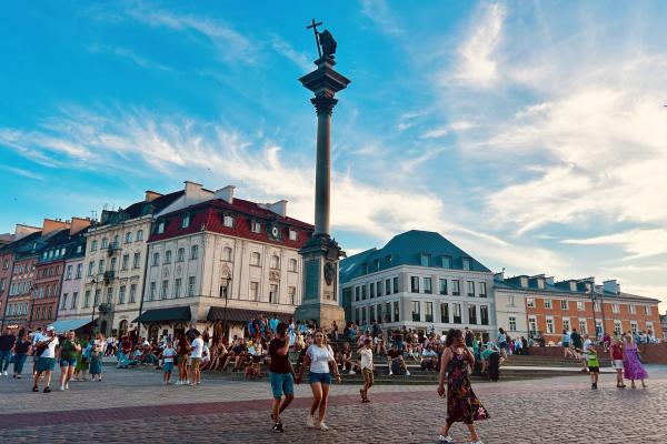 Column of Sigismund III Vasa in Warsaw, Poland