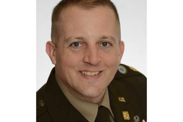 Headshot of Major Andrew Hascher