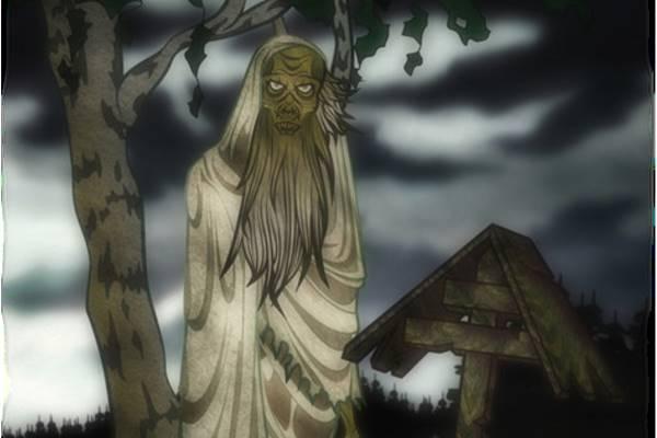 An illustration of upyri from Russian folk belief