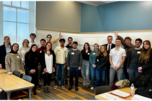 2025 Undergraduate Olympiada participants at Bowling Green State University