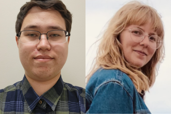 Left: Christopher Leger, right: Victoria Paige