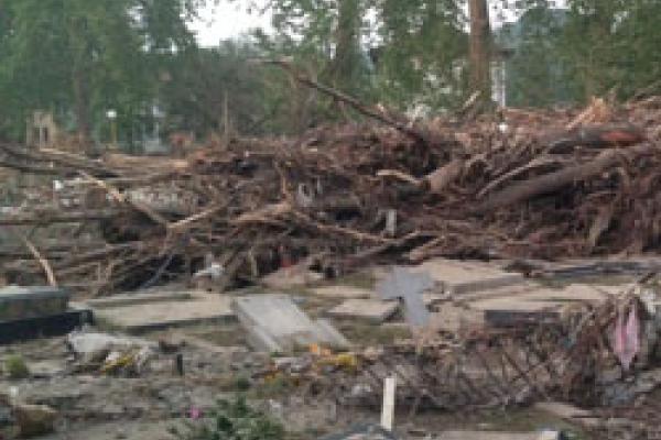 Flooding in Doboj