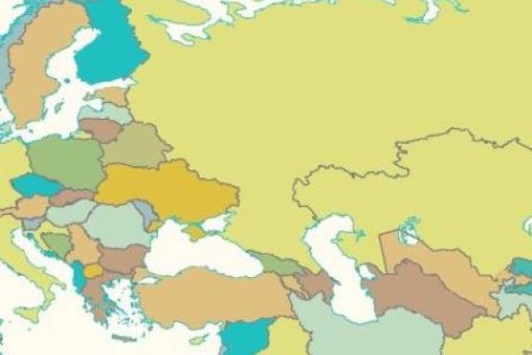 Map of Eastern Europe Map of Eastern Europe