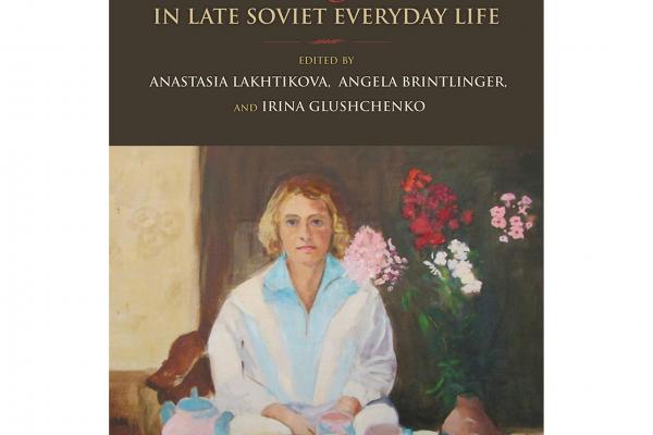 Cover of book showing a woman sitting at a kitchen table