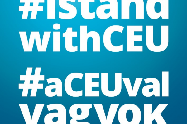 I stand with CEU logo