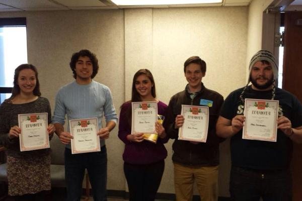 2015 OSU Olympiada Award Winners 2015 OSU Olympiada Award Winners