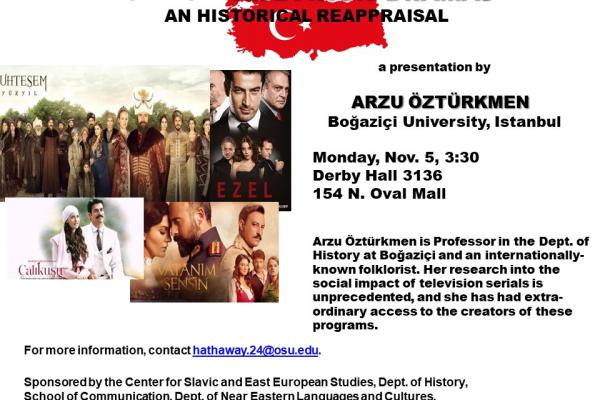 Turkish Television Drama Flyer Flyer with screenshots from Turkish television