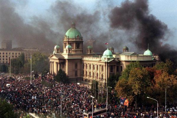 October 5 Overthrow in Belgrade, Serbia