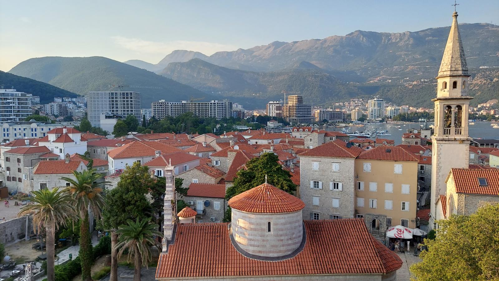 View of Budva, Montenegro
