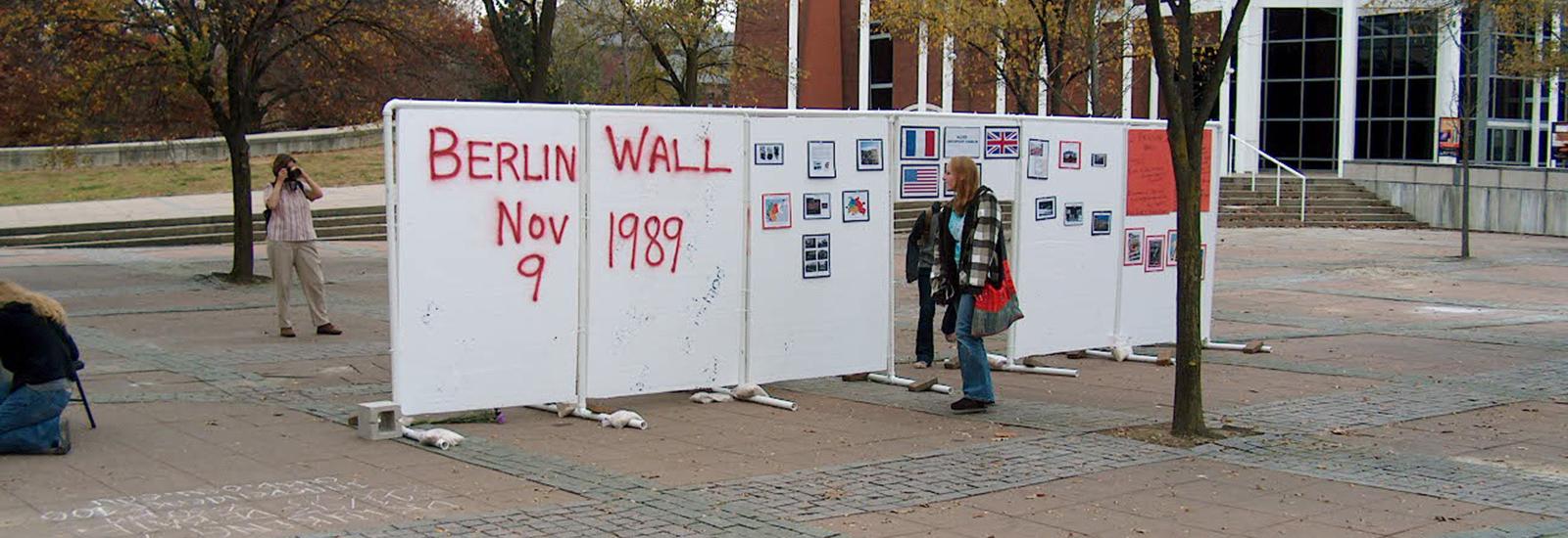 A small wall replica