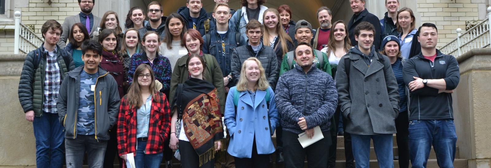 University Olympiada competitors at the College of Wooster