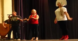 dancers in the Barynya dance troupe